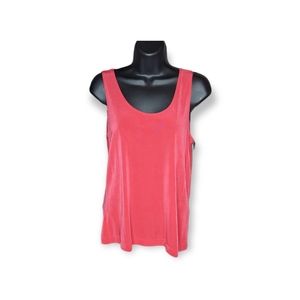 Marsh Landing Redish Pink Tank Top Size Medium